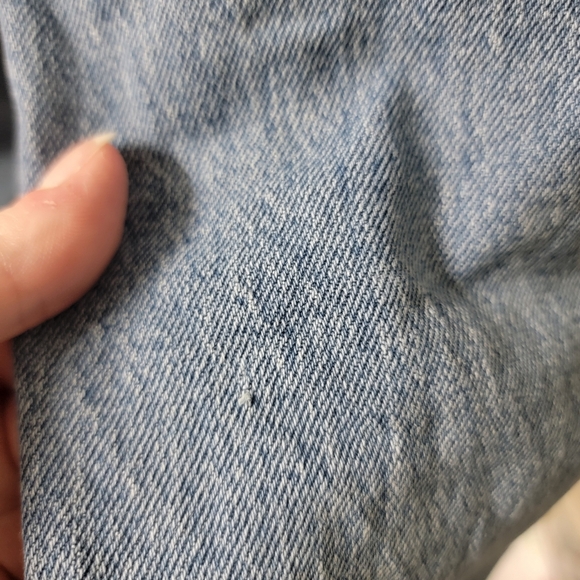 Old Navy Curvy High-Waisted OG Straight Ankle Jeans Size 10 Tall - Picture 5 of 6